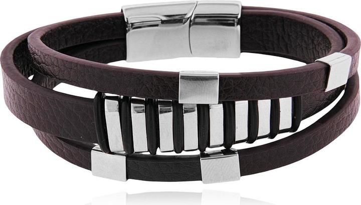 Immagine prodotto Leyda Urban Layer Brown (21 cm, Acciaio inossidabile, Cuoio)