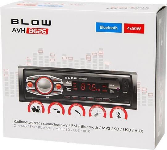 Actual product image Blow AVH-8626 MP3/USB/SD/MMC/BT