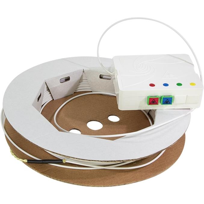 LogiLink FTTH Spleiábox, 2x SC/APC, 40 m Verlegekabel, weiá (Spleissbox), Netzwerk Zubehör