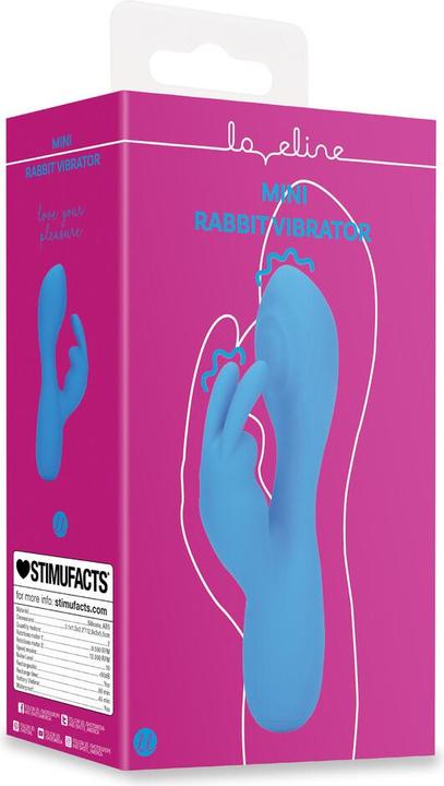 Produktbild Loveline Mini Rabbit Vibrator - Azure Desire