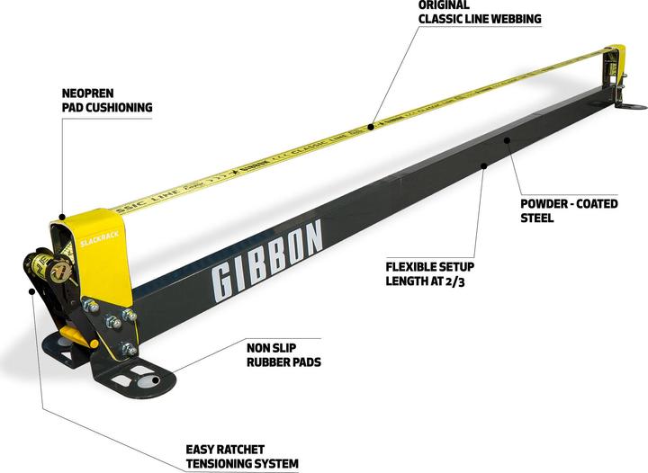 Immagine prodotto Gibbon Indoor Slackrack Classic (3 m)