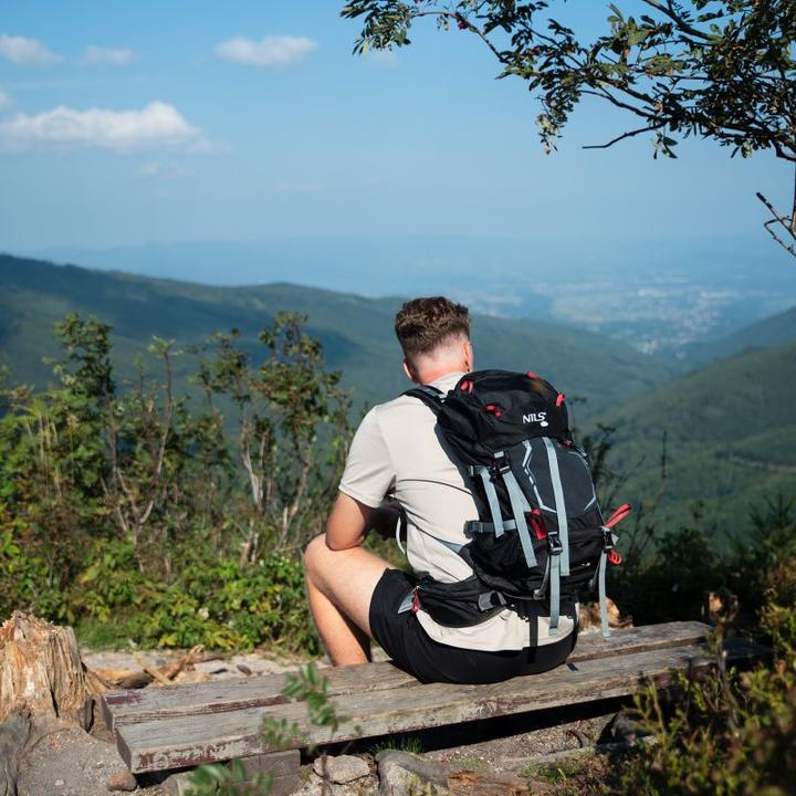 Produktbild Nils NC1993 WANDERRUCKSACK SCHWARZ NORTHLAKE 30L+10 CAMP (40 l)
