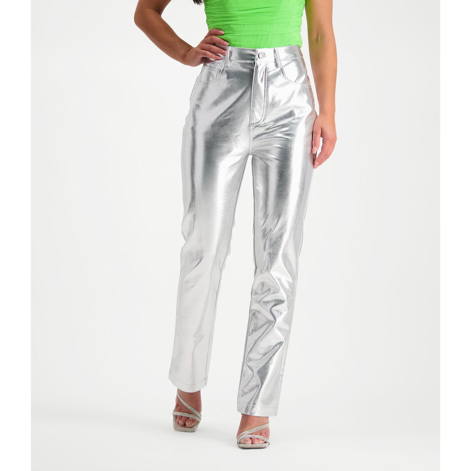 Thumbnail - Steve Madden, Damen, Hosen, damenhosen josie, Silber, (L)