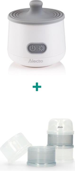 Alecto Flessenwarmer Bundel BW1000 + BF-4 - Draagbare Baby Flessenwarmer voor Onderweg