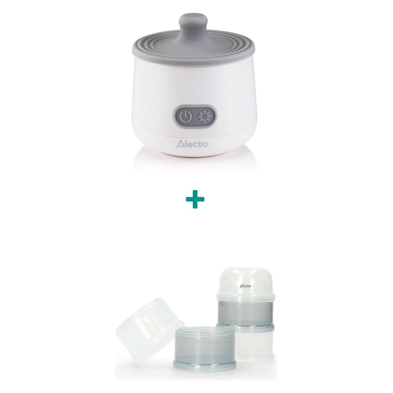 Alecto, Flessenwarmers, Flessenwarmer Bundel BW1000 + Bf-4 - Draagbare Baby Flessenwarmer Voor Onderweg