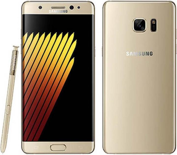 Image du produit Samsung Galaxy Note 7 (64 Go, Or Platine, 5.70", Double SIM hybride, 4G)