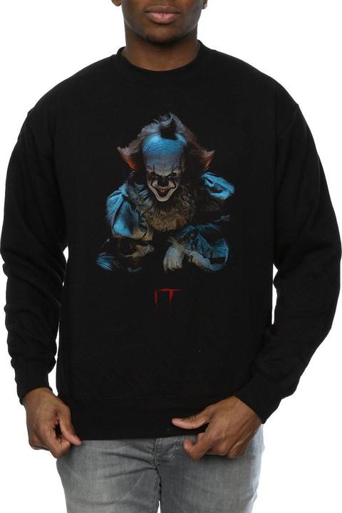 Actual product image Universal Textiles Mens Pennywise Grin Sweatshirt (M)