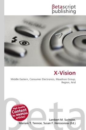 Actual product image X-Vision (Lambert M. Surhone, Miriam T. Timpledon, Susan F. Marseken, 2010)