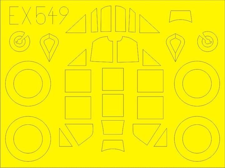 Actual product image Eduard Bf 109F-2 for