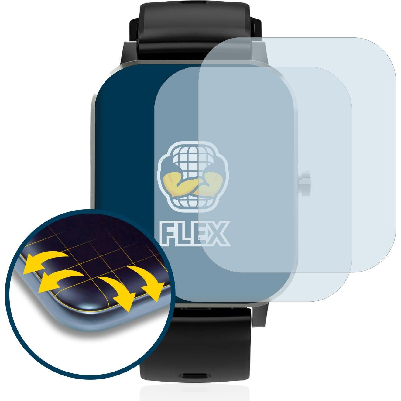 Thumbnail - BROTECT Full-Cover Displayschutz, Smartwatch Schutzfolie, Transparent