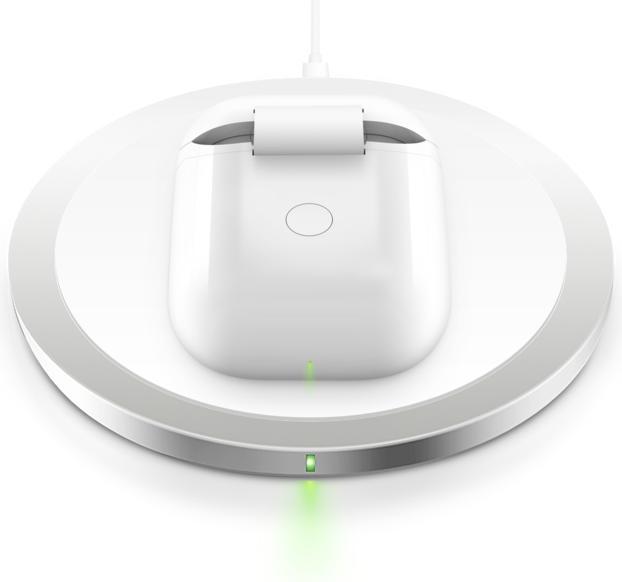 Produktbild Hyper Hyperjuice Qi-Wireless Adapter AirPods Weiss (Ladecase Hülle)