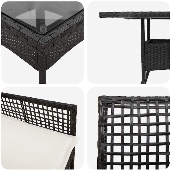Produktbild vidaXL Garten Essgruppe (80 x 80 x 75 cm)