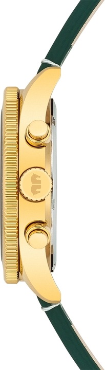 Produktbild Herren Chronograph Karthago II Echtleder grün - 23554 (Chronograph, 43 mm)