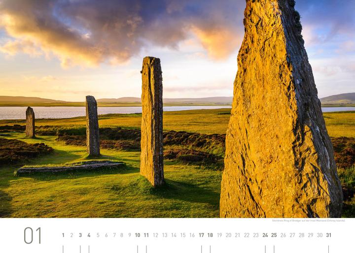 Produktbild Schottland Exklusivkalender 2026 (70 x 50 cm)