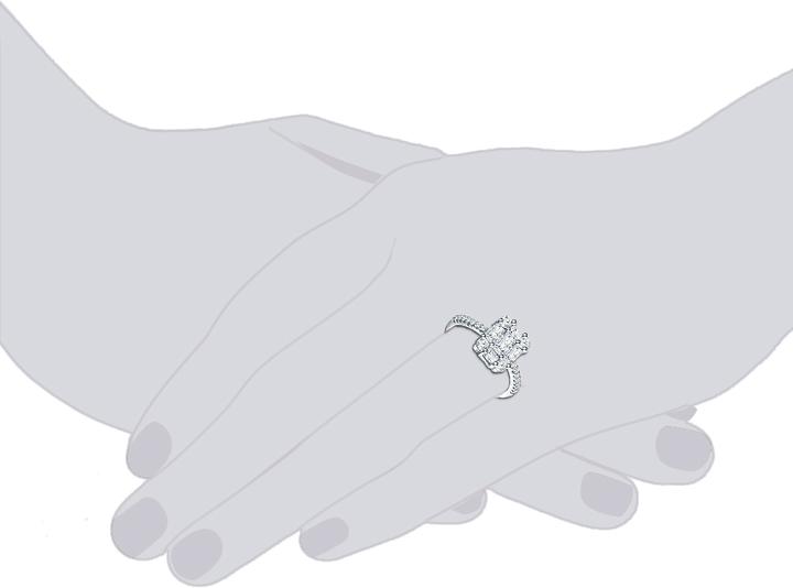 Immagine prodotto Trilani Donna Argento Zirconia argento - 16300 (60, 925 Argento)