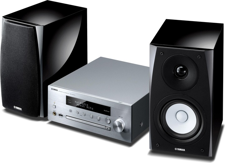 Yamaha Mcr-N570dab (Lecteur de CD, WiFi, Bluetooth, Multiroom, Airplay, Spotify Connect, 2x 22 W)
