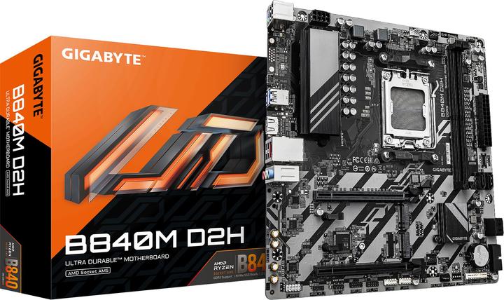 Gigabyte B840M D2H (AM5, AMD B840, mATX)