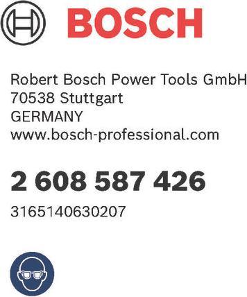 Actual product image Bosch Professional Zubehör HSS step drill set (6 mm, 8 mm, 10 mm)