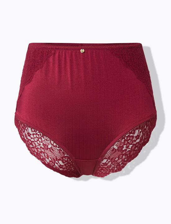 Immagine prodotto Ulla Popken Maxi slip con raso e retro in pizzo (60)