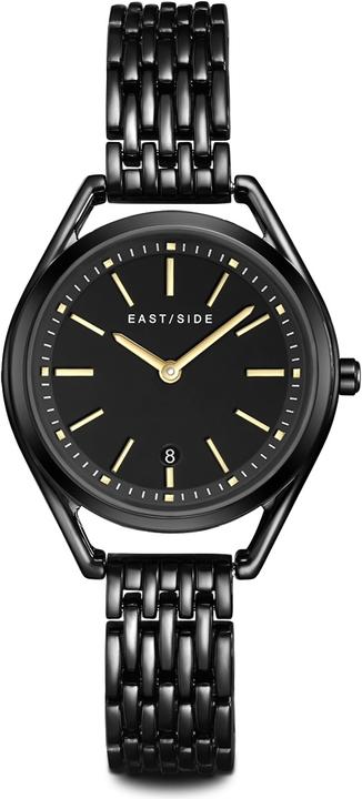 Produktbild Eastside Damen Quarzuhr Edison Edelstahl schwarz - 23898 (Analoguhr, 32 mm)