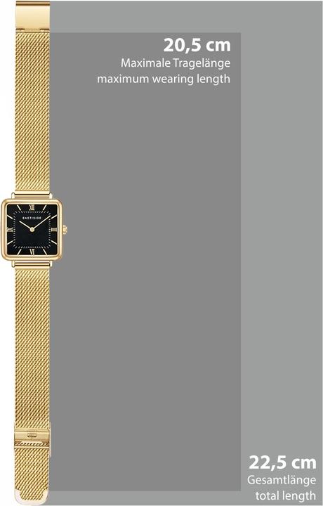 Image du produit Eastside Montre à quartz pour femme Grand en acier inoxydable or jaune - 23918 (Montre analogique, 40 mm)