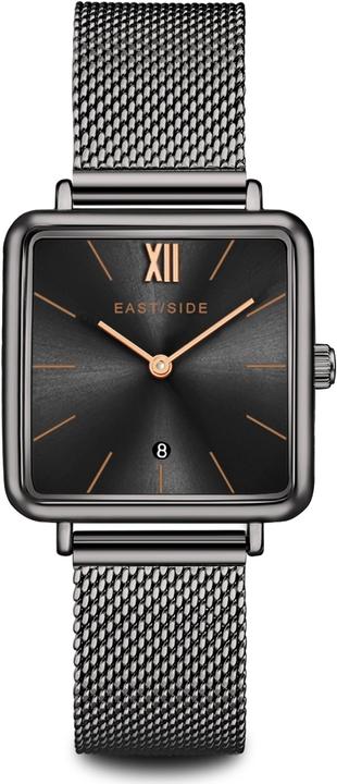 Immagine prodotto Eastside Orologio al quarzo da donna Grand in acciaio inox antracite - 24167 (Orologio da polso analogico, 37.60 mm)