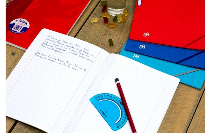 Produktbild Oxford Collegeblock (A4+, Kariert, Kein Einband)