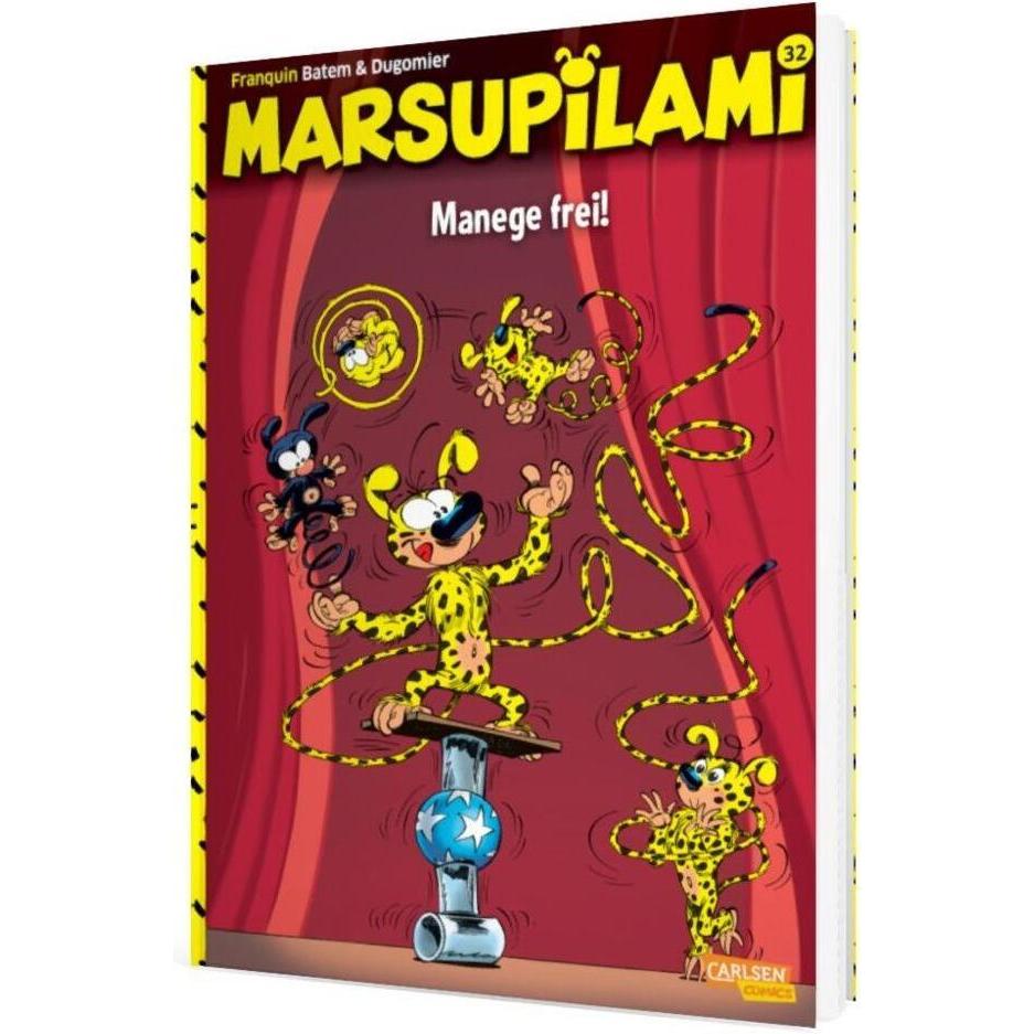 Marsupilami 32: Manege frei!, Belletristik von André Franquin, Dugomier