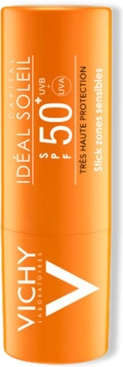 Image du produit Vichy Capital Soleil Stick zones sensibles (Crème solaire visage, Stick solaire, SPF 50+, 9 ml, 9 g)