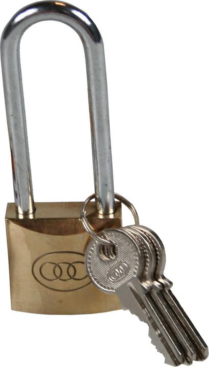 Actual product image Tri-circle padlock high 32 mm