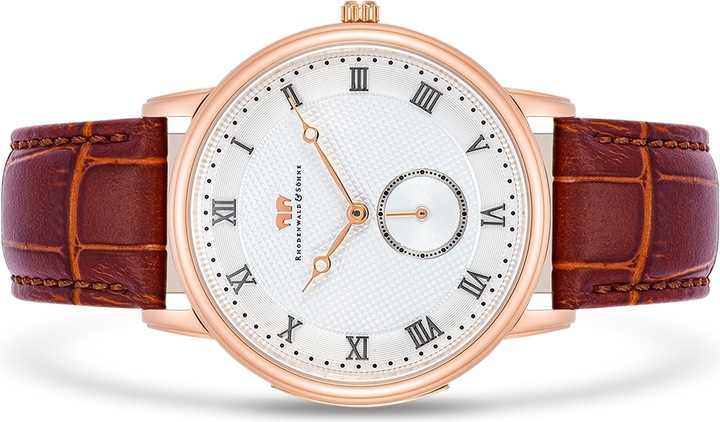 Produktbild Herren Quarzuhr Moonlight Echtleder braun - 26511 (Analoguhr, 40 mm)