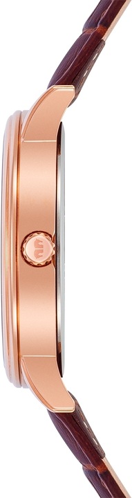 Produktbild Herren Quarzuhr Moonlight Echtleder braun - 26511 (Analoguhr, 40 mm)