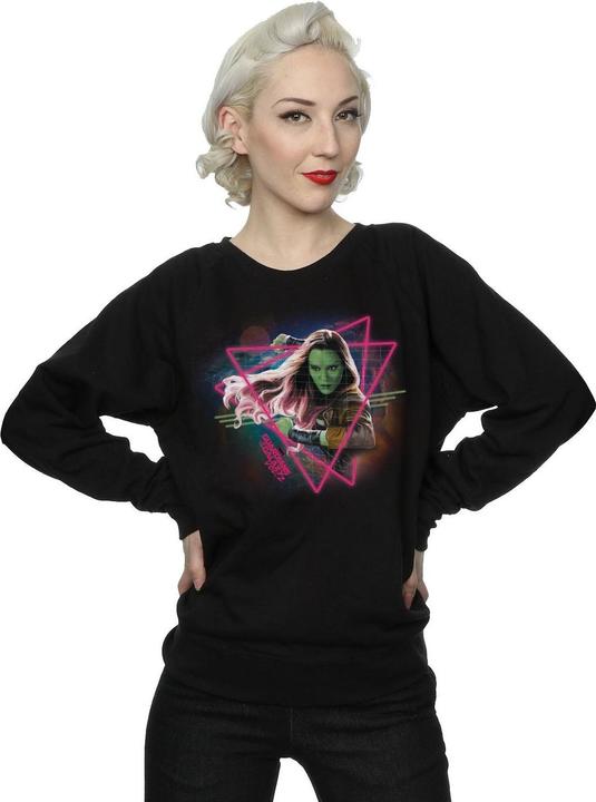 Produktbild Guardians Of The Galaxy Neon Gamora Sweatshirt (M)