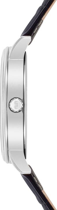 Produktbild Herren Quarzuhr Moonlight Echtleder schwarz - 26507 (Analoguhr, 40 mm)