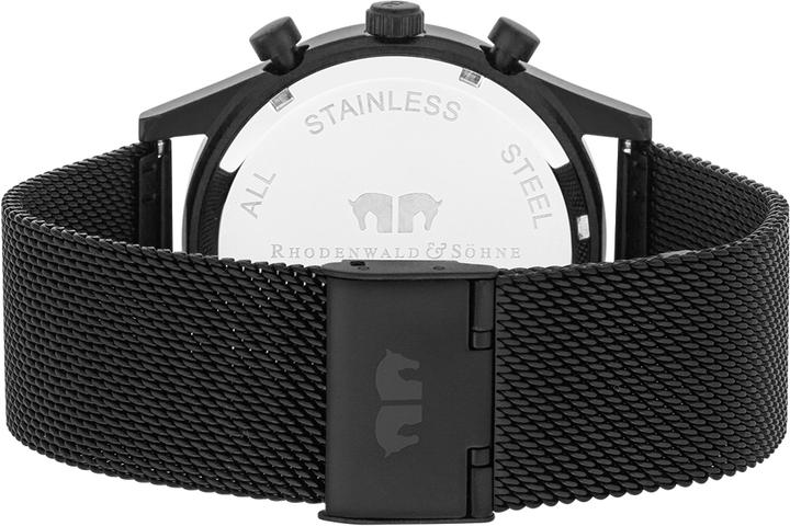 Produktbild Herren Chronograph Goodwill Edelstahl schwarz - 26523 (Chronograph, 43 mm)