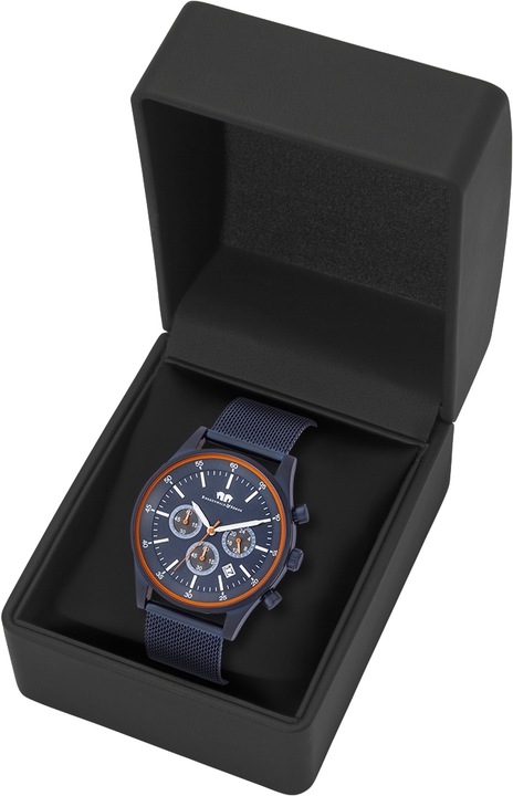 Produktbild Herren Chronograph Goodwill Edelstahl blau - 26527 (Chronograph, 43 mm)