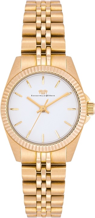 Damen Quarzuhr Cassina Edelstahl gelbgold - 26545 (Analoguhr, 27.50 mm)