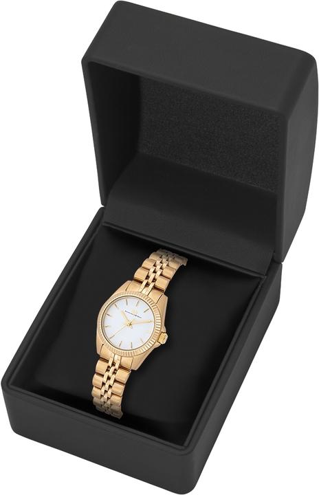 Immagine prodotto Orologio al quarzo da donna Cassina in acciaio inox oro giallo - 26545 (Orologio da polso analogico, 27.50 mm)