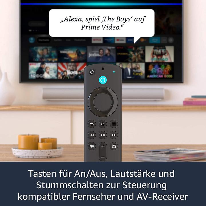 Produktbild Amazon Fire TV Stick (2021) inkl Alex Sprachfernbedienung (Amazon Alexa)