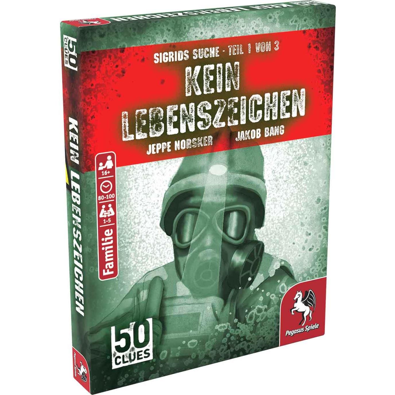 Pegasus 50 Clues - Kein Lebenszeichen (Sigrids Suche, Teil 1 von 3) (Deutsch)