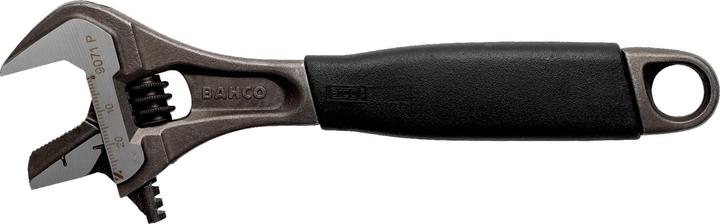 Produktbild Bahco ERGO Rollgabelschlüssel, phosphatiert, mit gummiertem Griff und einstellbarer Backe - 33 mm (33 mm)