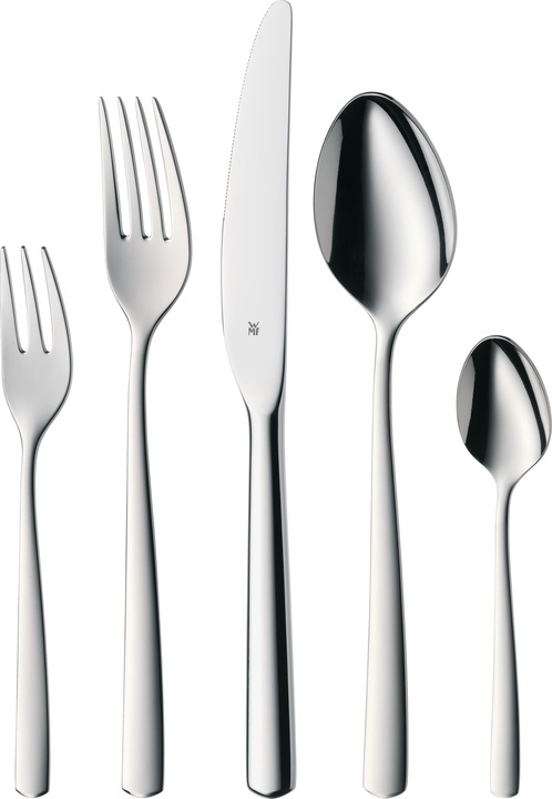Produktbild WMF Essbesteck Besteckset 12 Personen Boston 66tlg Monobloc Edelstahl 18/10 poliert (66 Stück, Besteck Set)