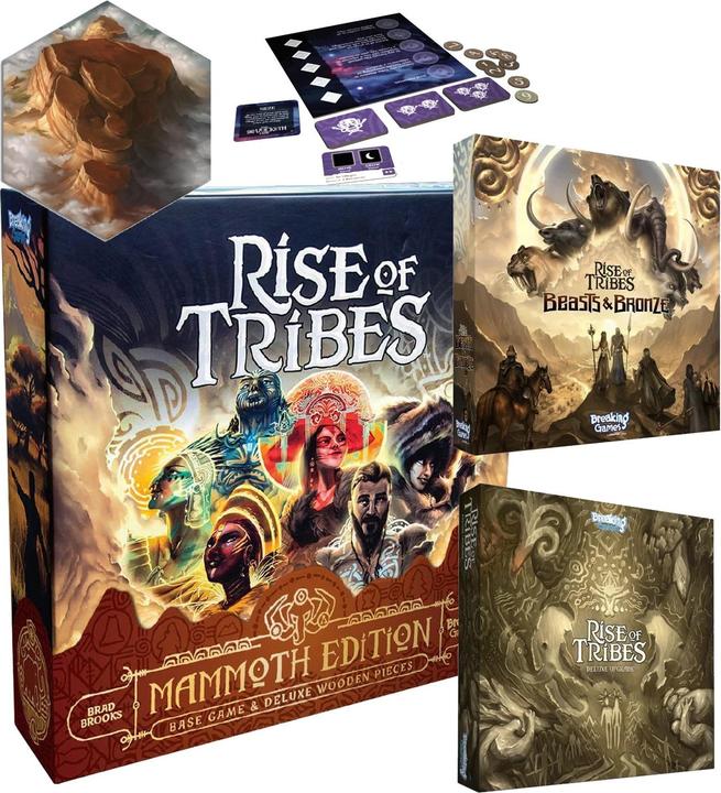 Image du produit Breaking Games Rise of Tribes Mammoth Edition + Beasts and Bronze + Deluxe Upgrade + Vul'Keth Invasion + Mega Bonus (Anglais)