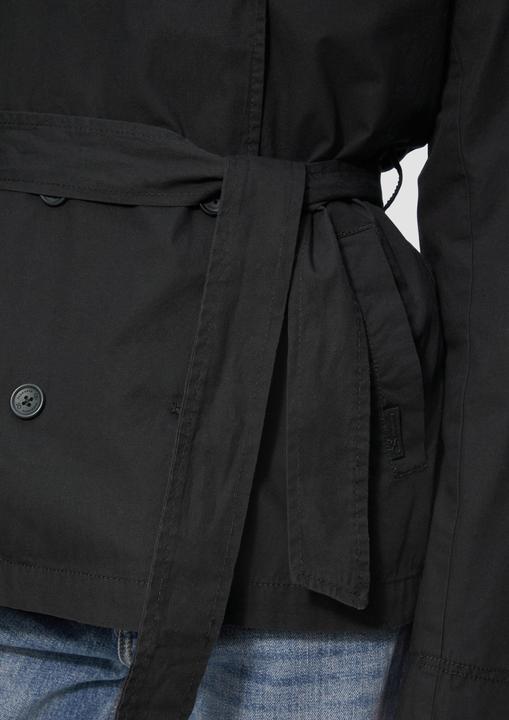 Immagine prodotto S.Oliver Outdoor-Jacke Kurzer Trenchcoat aus Baumwolle mit Gürtel