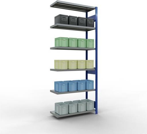 Actual product image Schulte Lagertechnik MULTIplus250 boltless add-on bay system with length bolts