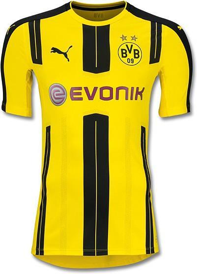 Puma BVB Authentic Home Shirt mit Sponsorlogo (Ohne Verpackung) (S)