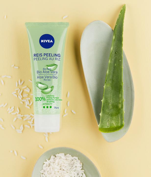 Image du produit NIVEA Reis Peeling Bio Aloe Vera (Exfoliant nettoyant, 75 ml)