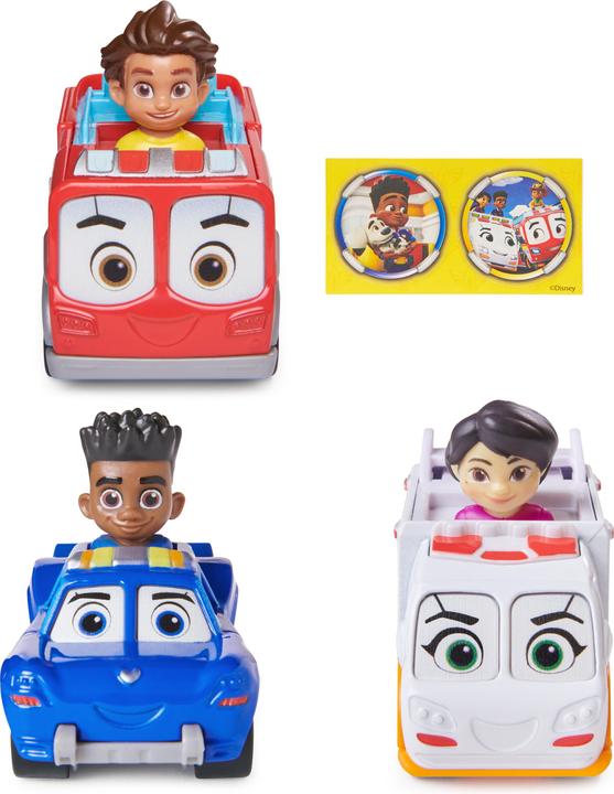 Produktbild Spin Master Firebuds - Die-Cast Vehicles - 3-Pack