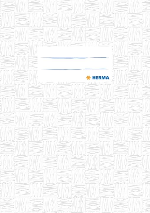 Nutritional values and ingredients HERMA Exercise book cover, DIN A5, made of PP, white covered (A5)