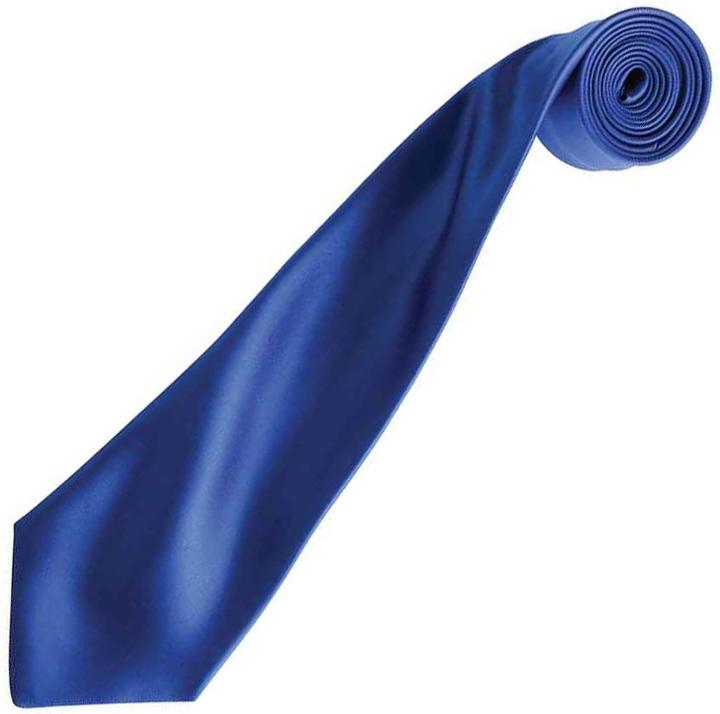 Actual product image Premier Unisex Adult Colours Satin Tie